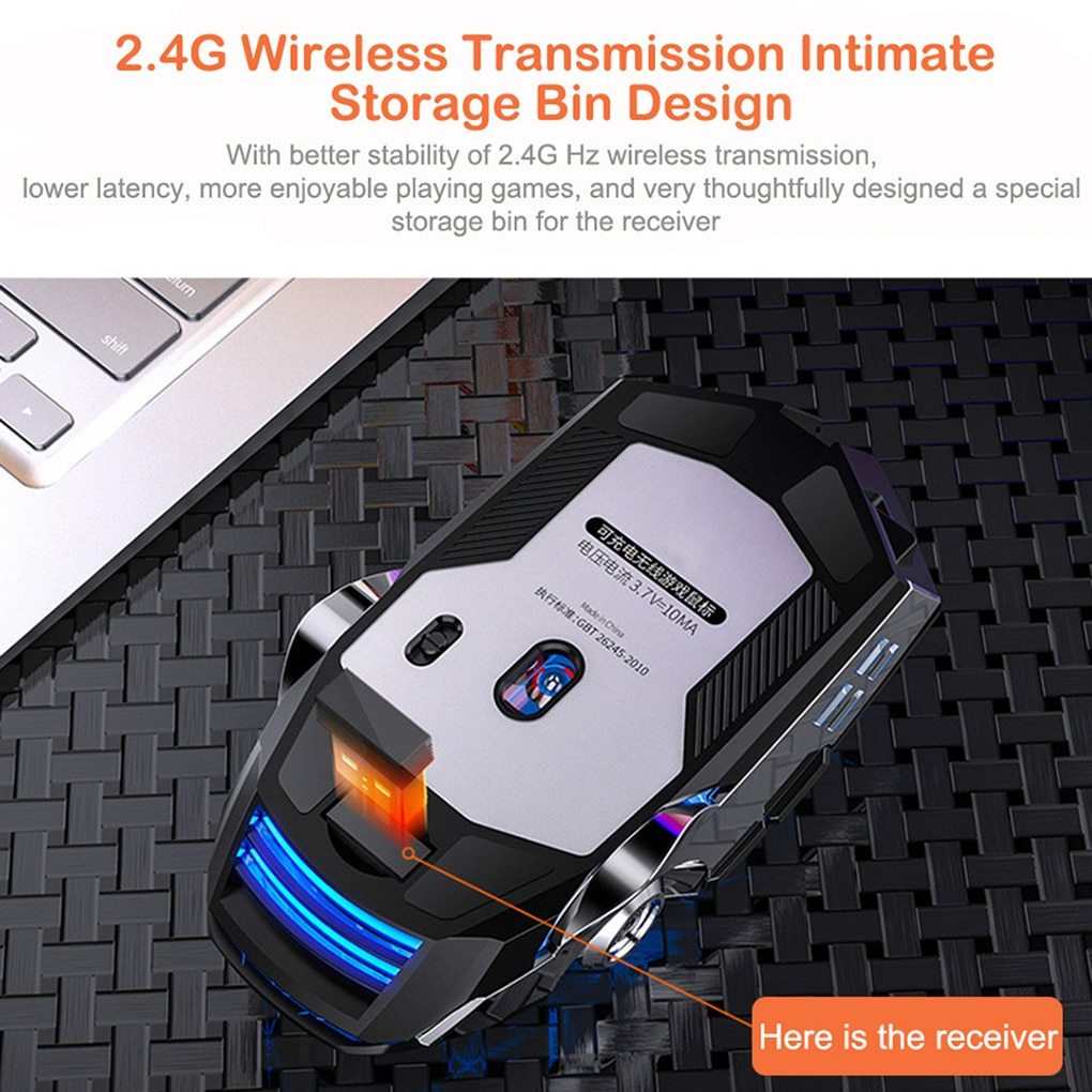 Silver Eagle A7 Silent Wireless Mouse
