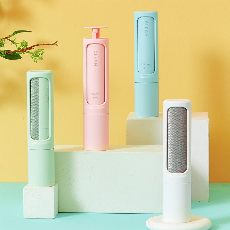 2-in-1 Pet Hair Remover Brush – Self-Cleaning Lint Roller for Pets