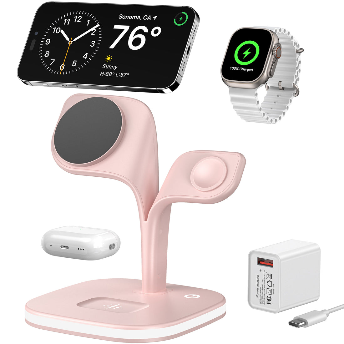 5-in-1 Magnetic Charging Station | Phone Accessories