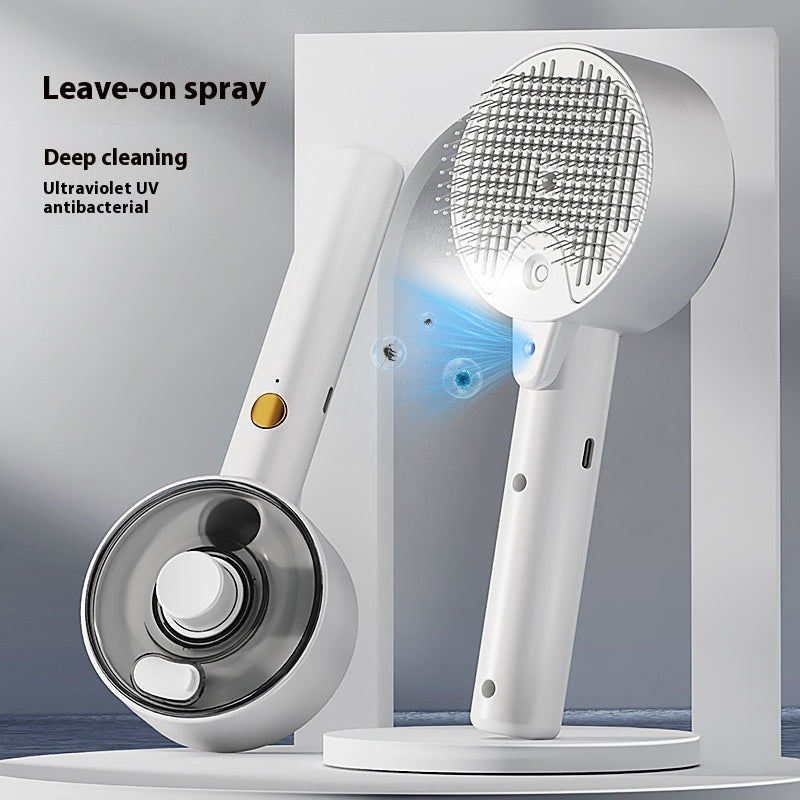 Self-Cleaning Animal Hair Remover Brush