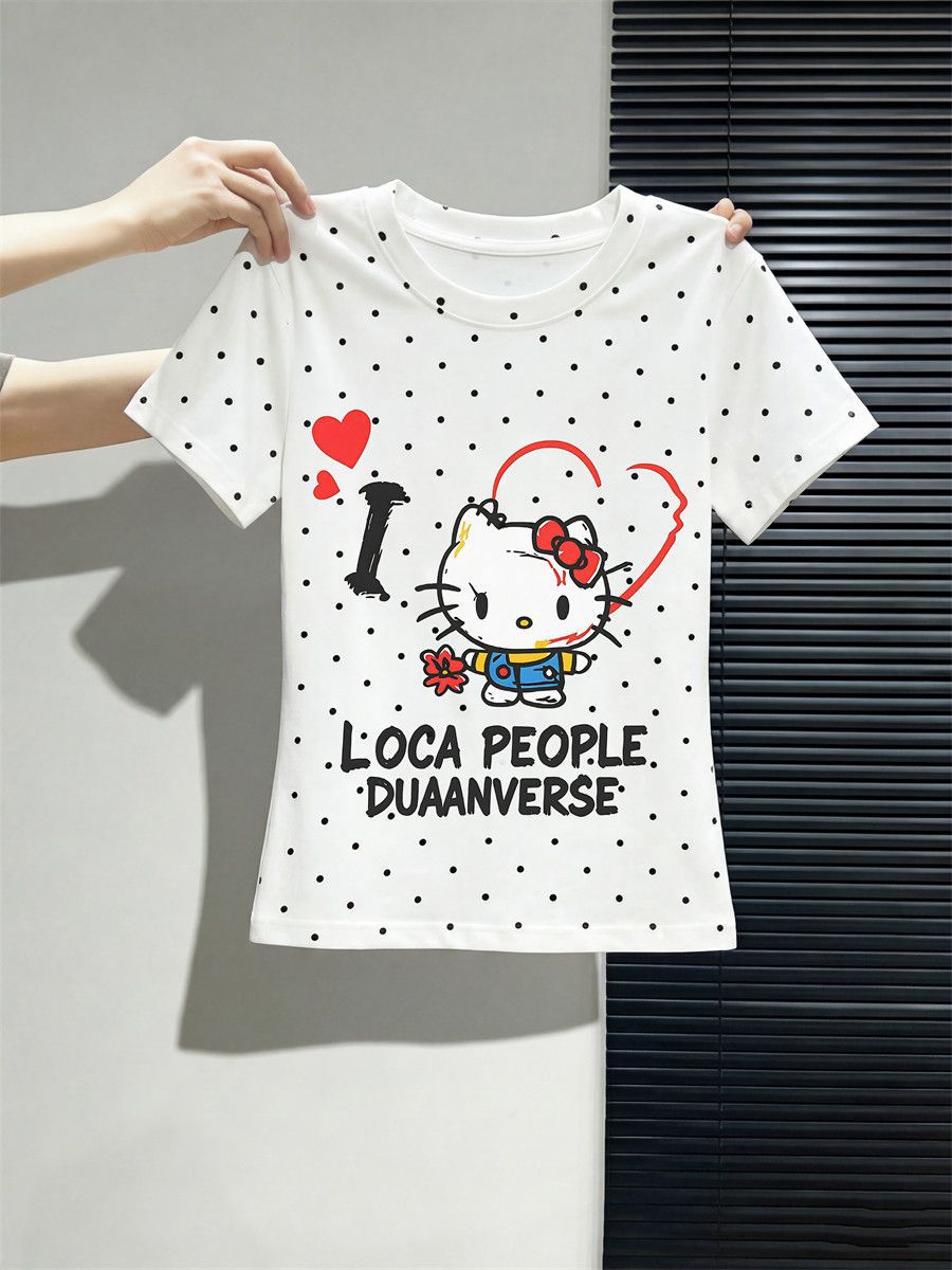 cute short sleeve T-shirt for women