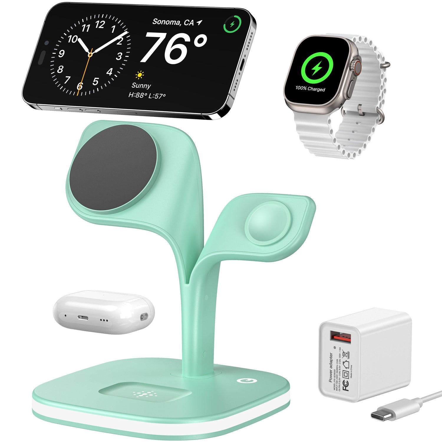 5-in-1 Magnetic Charging Station | Phone Accessories