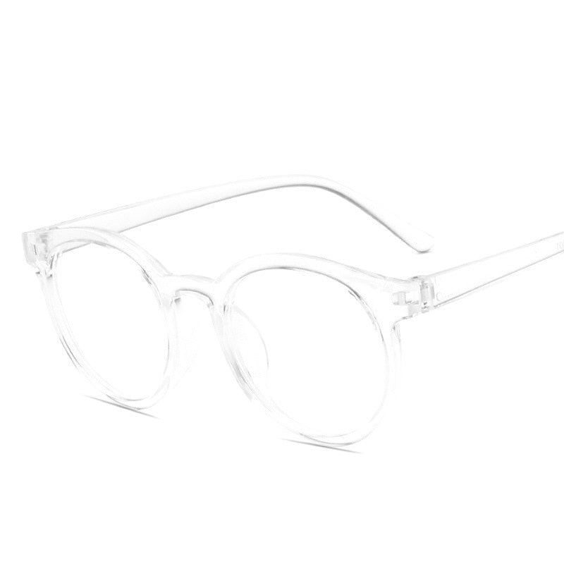 New round frame anti blue light glasses Plain glasses children radiation protection for kid Computer phone Online course