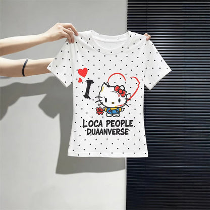 cute short sleeve T-shirt for women