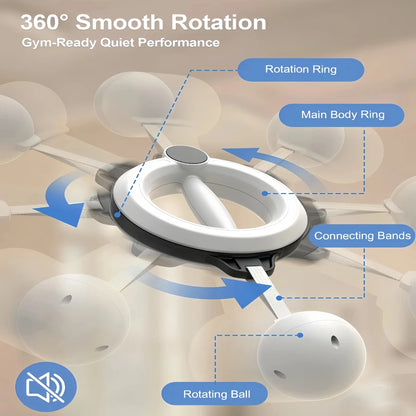 New 360 ° Intelligent Hand cranked Hula Hoop Kirin Swan Arm Beauty Arm